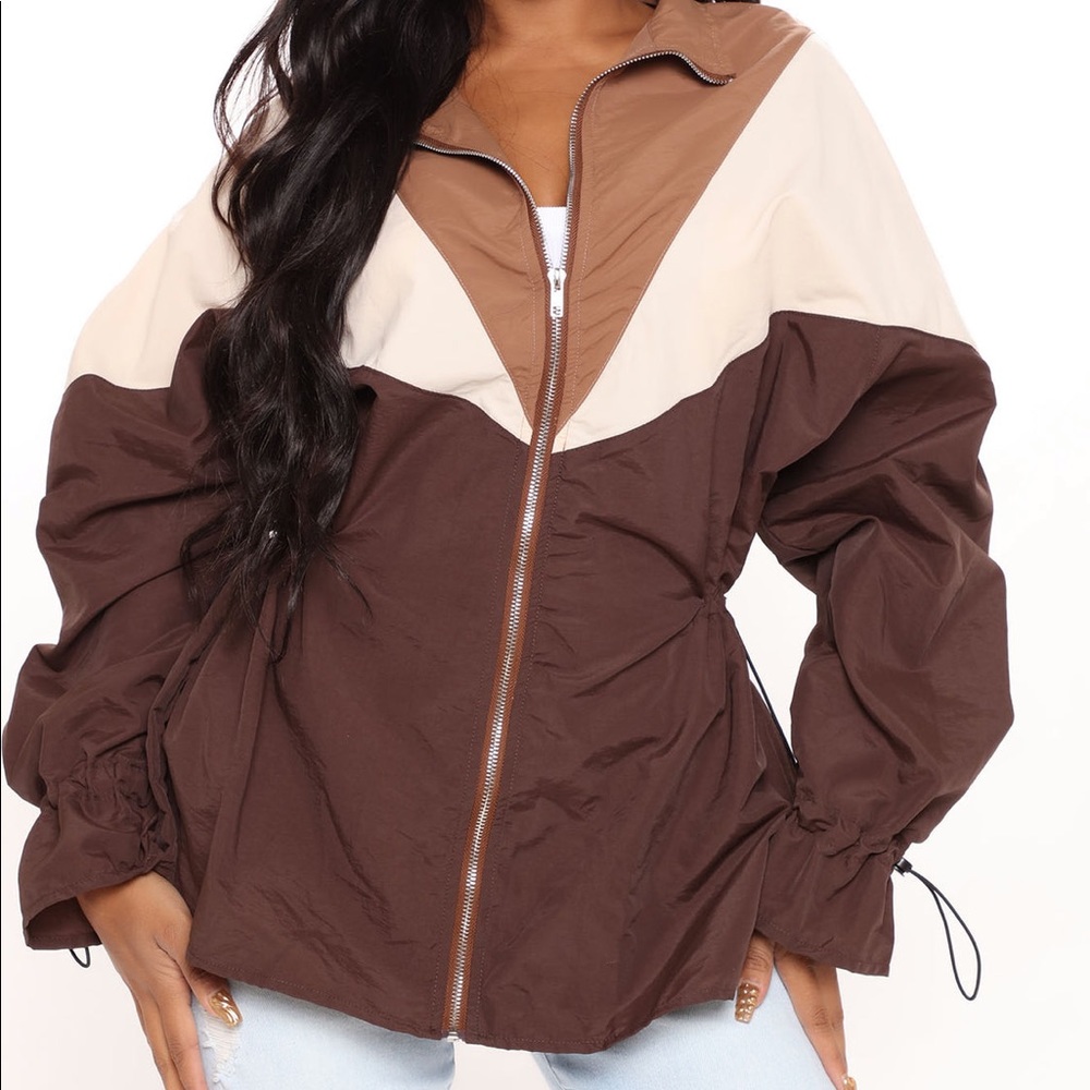 Chocolate block jacket 🤎